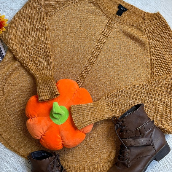 Rue 21 mustard yellow fall sweater - Picture 12 of 16